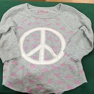 Horse peace thermal shirt